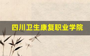 四川卫生康复职业学院(中职部)2024年录取分数(2020年四川卫生康复职业学院录取查询)