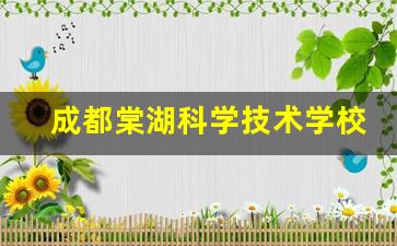 成都棠湖科学技术学校2024年录取分数(成都棠湖科学技术学校2024年录取分数线是多少)