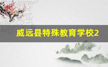 威远县特殊教育学校2024年录取分数(威县特殊教育学校怎么样)
