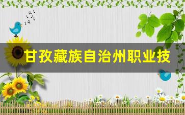 甘孜藏族自治州职业技术学校2024年录取分数(2021甘孜州职业技术学校招生)
