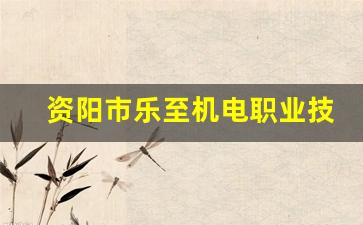 资阳市乐至机电职业技术学校2024年录取分数(乐至机电新校区)