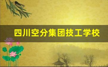 四川空分集团技工学校2024年录取分数(四川空分集团是国企吗)