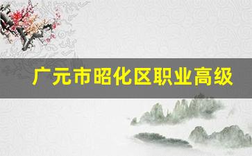 广元市昭化区职业高级中学2024年录取分数(四川省广元市昭化区职业高级中学)
