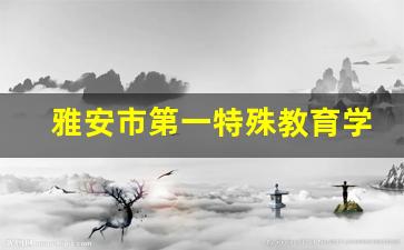 雅安市第一特殊教育学校2024年录取分数(雅职院特殊教育如何)