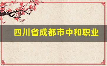 四川省成都市中和职业中学2024年录取分数(四川省成都市中和职业中学)